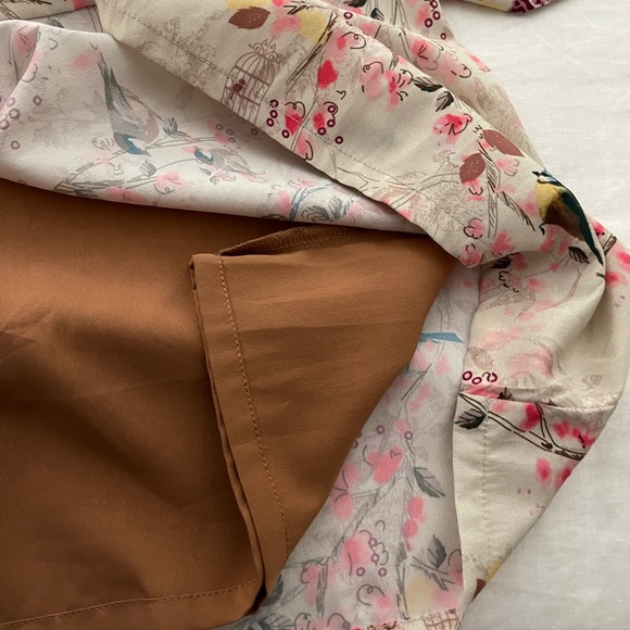 Anthropology Yumi Floral and Bird print dress - Picture 7 of 14